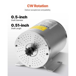 Harjaton 72V 3000W tasavirtamoottori sähköpyöriin ja sähköskoottereihin