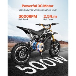 Harjaton moottoripaketti 500W 36V 2,5 N·m nopeudensäätimellä kaasukahvalla