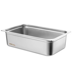 Täysikokoinen GN-astiasarja 6 kpl ruostumatonta terästä 6 tuuman syvä