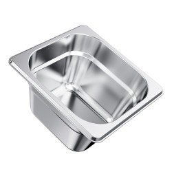 Vuoka 1 6 kokoinen ruostumaton teräs 100 mm 1 7 l 6 kpl