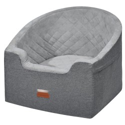 Koiran autopenkki vesitiivis Oxford-kangas sienitäytteellä irrotettavalla päällisellä pienille ja keskikokoisille