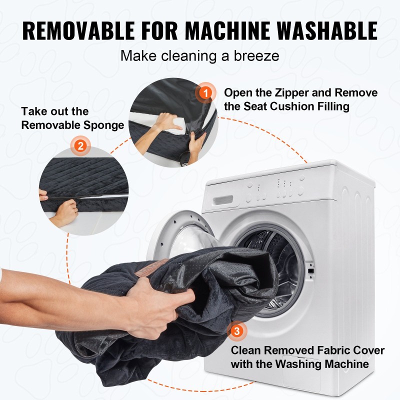 Koiran autopaikka musta kristallisametti sientä sisältävällä täytteellä säädettävillä turvavöillä 55 paunaa