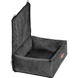 Koiran autopensas musta ultraäänitikattu kristallisametti ja sieni-PP-puuvillatäyte enintään 40 paunaa