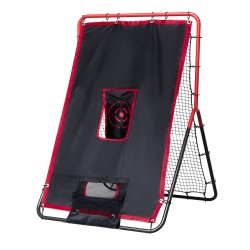 Palautusverkko baseballiin ja softballiin säädettävät kohdealueet teräsrunko 914 x 1372 mm