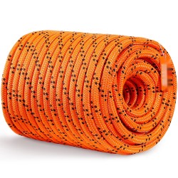 Polyesteriköysi 19 mm 67 m kaksinkertainen 24 säikeinen punos puunhoitoon ja kiipeilyyn