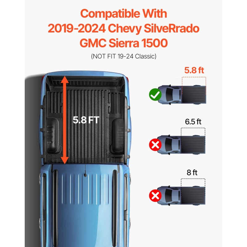 Lavapeite kolmiosainen alumiinilevyillä 1760x1655 mm lavalle musta 400 paunan kantavuus