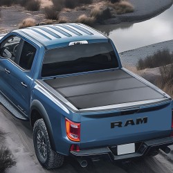 Alumiininen kolmiosainen lavakansi Ford F-250 F-350 Styleside 6.75' 400 lbs