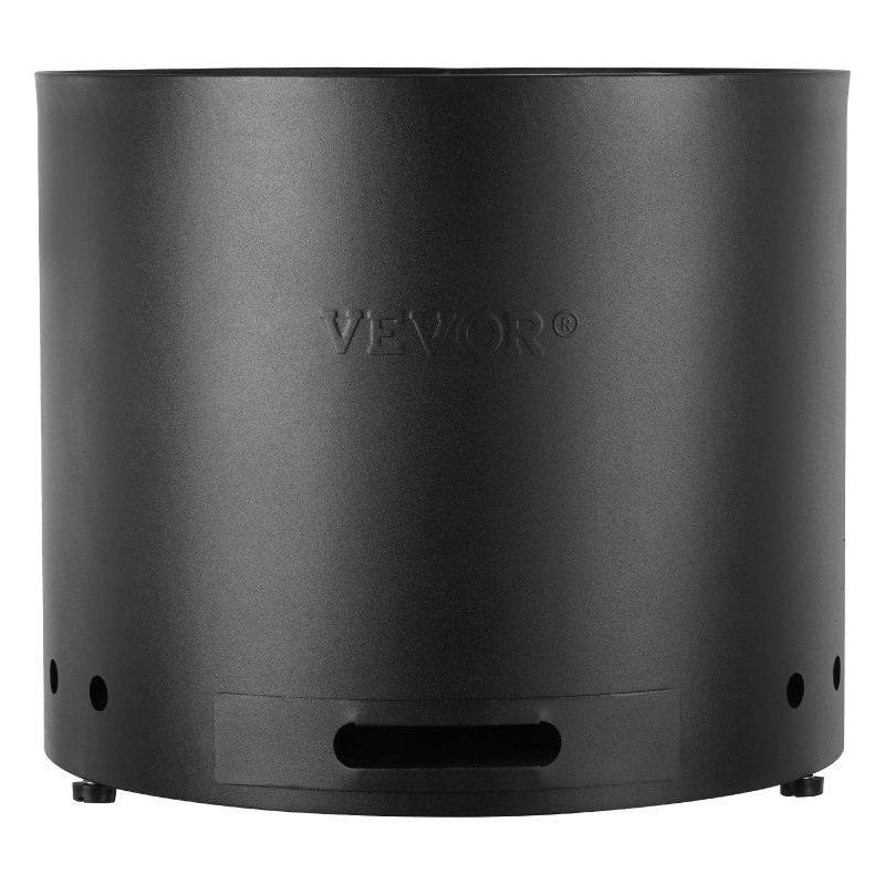 Puupolttoinen savuton tulisija SUS430-ruostumainen sisäosa halkaisija 380 mm irrotettavalla tuhkalaatikolla