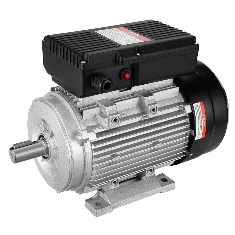 Sähkömoottori 2,2kW 2800rpm yksivaiheinen 220–240V 13,8A 24mm uritettu akseli B3 runko
