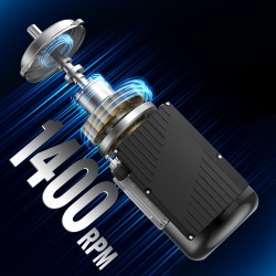 Sähkömoottori 0,55kW 1400r/min 220–240V yksivaiheinen runkokoko 80 B3 19mm akseli