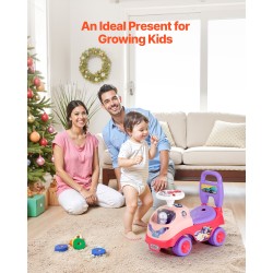 Potkuauto polypropeeni 19–36 kuukautta 22 kg kantavuus torvi musiikki säilytystilalla