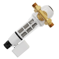 Koko talon sedimenttisuodatin porakaivovedelle 40 mikronin automaattinen vastavirtahuuhtelu