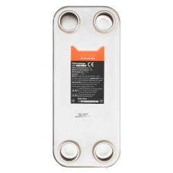 Juotettu levylämmönvaihdin ruostumatonta terästä 30 levyä lattialämmitykseen