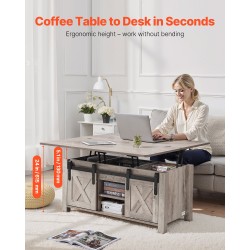 Nostokansipöytä lastulevy MDF 1000 mm rustiikkinen tammi säilytystilalla olohuoneeseen