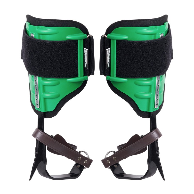 Puukiipeilypiikit seosteräksestä 1 pari säädettävät remmit 350 paunan kantavuus