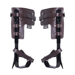 Puun kiipeilyraudat seosteräksestä säädettävä 335–432 mm korkeus 350 paunan maksimikuorma pari