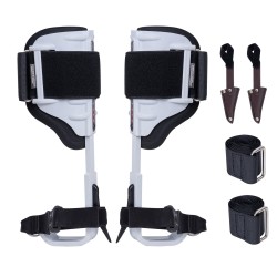 Puunkiipeilypiikit alumiinirunkoiset pari säädettävät 374–533 mm tarranauhalliset hihnat pistonsuojat