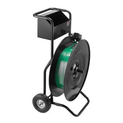 Sidontakärry PET PP teräsnauhoille Q235 hiiliteräsrunko 203 ja 406 mm rumpujarru työkalulaatikko