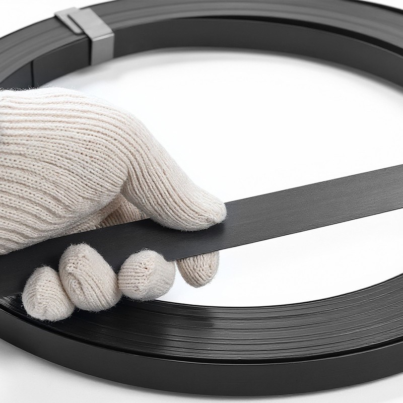 Teräsvannekela sinkitty 19 mm 0,55 mm 500 m 770 kg murtolujuus kuormansidontaan