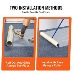 Maton suojakalvo polyeteeni 91,4 cm x 61 m itsekiinnittyvä läpinäkyvä