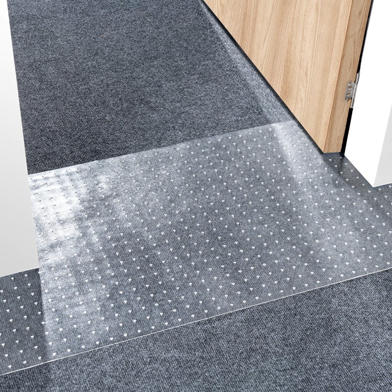 Matonsuojus PVC-muovinen läpinäkyvä 1,10 m 1,5 mm liukumaton kissoille