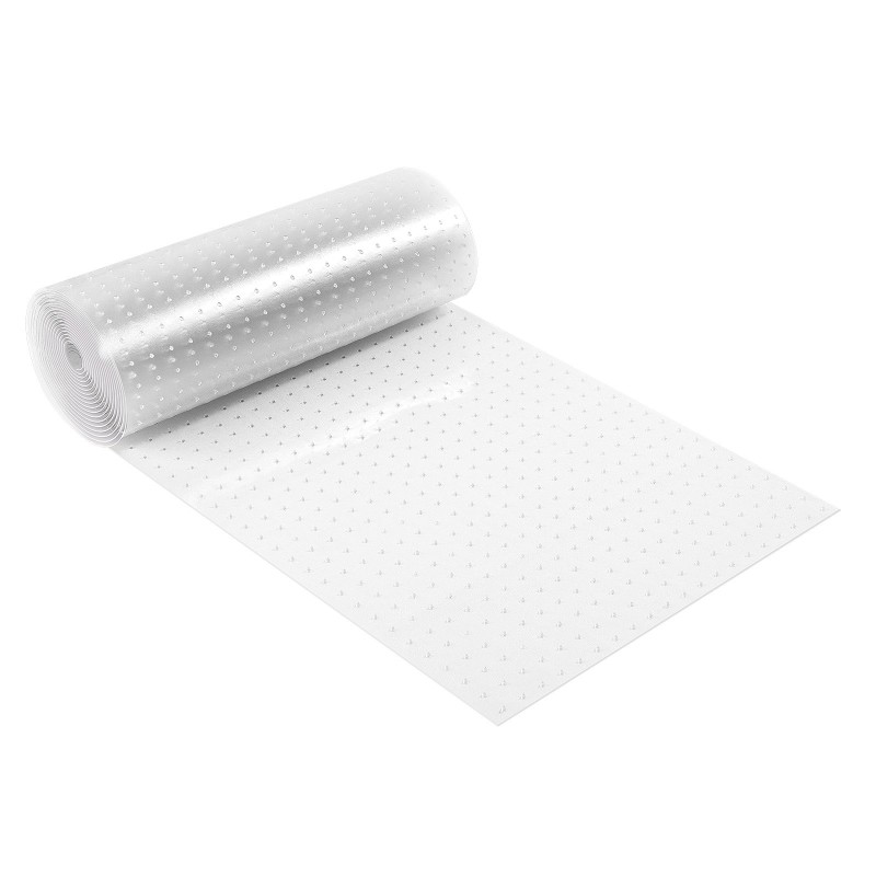 PVC-mattosuoja läpinäkyvä 610 mm ja 7,62 m liukumaton oviaukoille