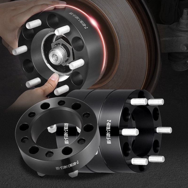 Vanteiden levikkeet alumiiniseoksesta 50,8 mm 6-pulttiset 108 mm keskireikä 4 kpl