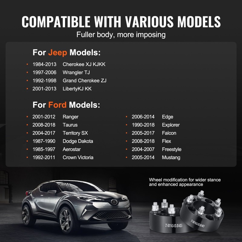 Vanteen levikkeet alumiiniseos 50,8 mm 5x4,5 jako 82,5 mm keskireikä 4 kpl