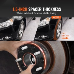 Pyöränlevikkeet takorakenteisesta alumiiniseoksesta keskittävä rakenne pultattavat maastoajoon