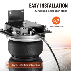 Ilmajousituspaketti NR-ilmapusseilla 2 kpl 5–100 PSI 5000 lbs Dodge Ram 1500 yhteensopiva