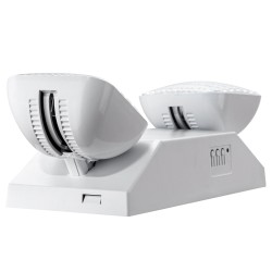 LED hätävalaisimet 6 kappaletta kaksi säädettävää päätä 180 minuutin akku katto tai seinäasennus