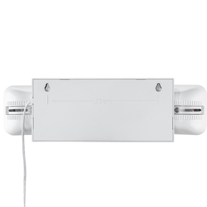 Hätävalaisinsarja 12 kpl kolmen watin kaksi säädettävää LED-päätä 180 minuutin akku liekinestomuovi