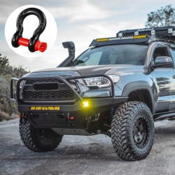 D-renkaallinen sakkeli 45-teräksestä 19 mm tapilla murtolujuus 13 t 4 kpl