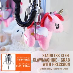 Koura-automaatti teräskouralla säädettävä puristus tukee 25/26/27 mm polettikokoja