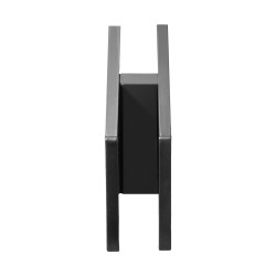 Lasipidike suorakulmainen 304 ruostumaton teräs 8 12 mm lasille 4 kpl