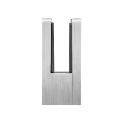 Lasikiinnike neliö SUS304 ruostumaton teräs 8 12 mm 4 kpl kaiteisiin