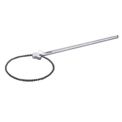 Ketjuputkiavain CRV teräs alumiiniseos 48 tuumainen 13 4 tuuman halkaisijakapasiteetti putkiasennuksiin