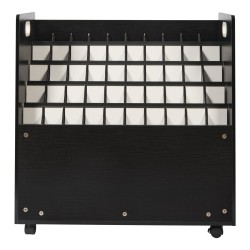 Piirustusteline viisikymmentä lokeroa MDF ja lastulevy siirrettävä pyörillä