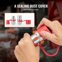 Tasopintainen hydraulinen pikaliitinpari puolituuman NPT-sisäkierteellä hiiliteräs kromipinnoite standardin mukainen yksi pari