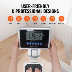 Lääkärivaaka ammattilaiskäyttöön 226,8 kg kapasiteetti pituusalue 88–210 cm