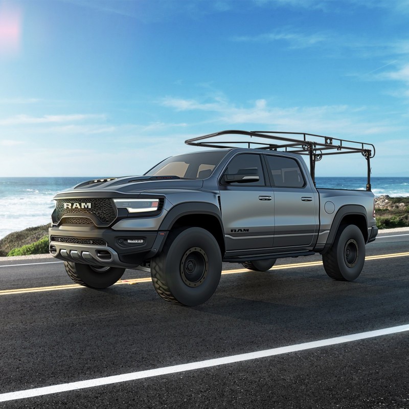 Kuormateline lava-autoon teräs 454 kg kantavuus säädettävä leveys 43.3–63 tuumaa porausvapaa asennus