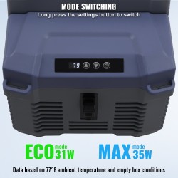 Auton 12 L kompressoriohjattu jääkaappipakastin 12/24V ja 100-240V