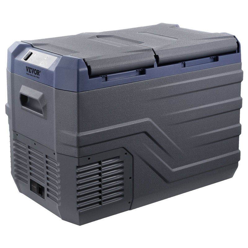 Kannettava autojääkaappi pakastin 32 l kaksialueinen −20–20 °C kompressori 12/24V