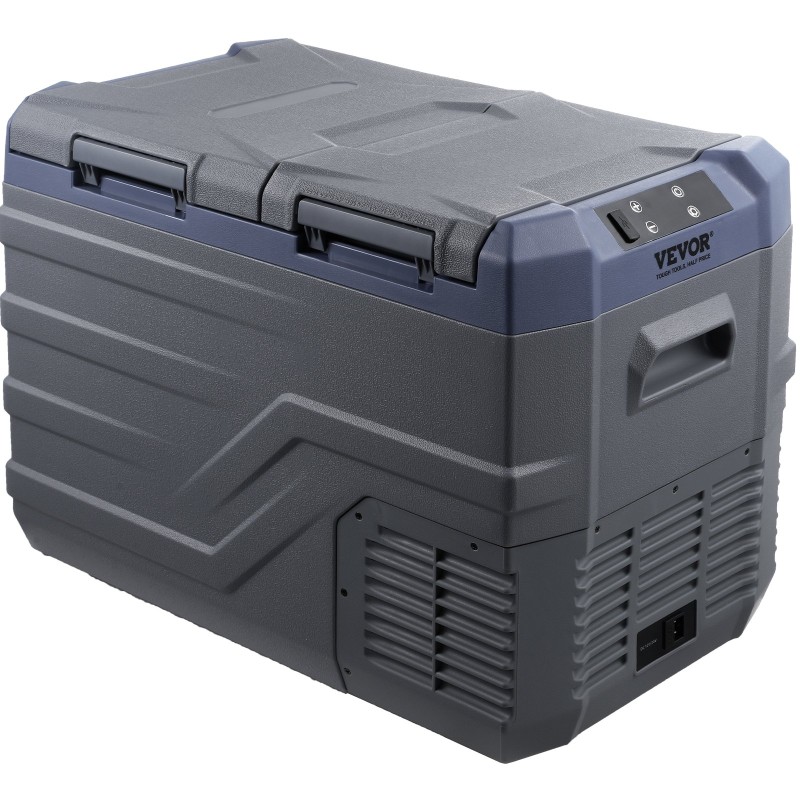 Kompressorijääkaappi 32 L kannettava säädettävä -20–20 °C 12/24 V ja 100–240 V