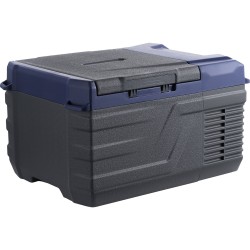 Kannettava autokylmälaatikko yhdeksän litraa kompressorilla säädettävällä lämpötilalla