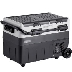 Kannettava autokylmälaukku 50 litraa polypropeeni kaksiosainen säädettävä lämpötila 20 20 C