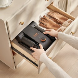 Kenkäkuivain 2-putkinen 180 asteen taittuva ajastin kolmen tunnin PP ja ABS