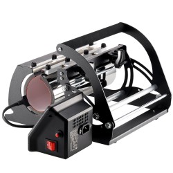 Lämpöprässi tumblereille 11–30 unssia levymetalli digitaalinen lämpötila ja ajastin tarvikkeet mukana