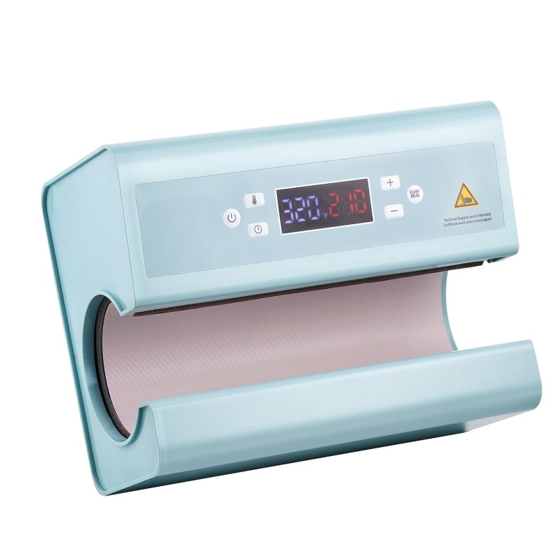 Automaattinen mukilämpöprässi sublimaatioon enintään 887 ml:n mukeille sininen 2-paikkainen