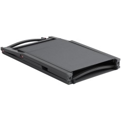 Alumiiniseoksesta valmistetut kokoontaitettavat lepotuolit kulutusta kestävällä kankaalla 5 portaisella selkänojalla 2 kpl